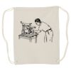 Canvas Drawstring Backpack Thumbnail