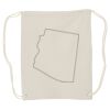 Canvas Drawstring Backpack Thumbnail