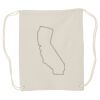 Canvas Drawstring Backpack Thumbnail