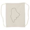 Canvas Drawstring Backpack Thumbnail