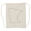 Canvas Drawstring Backpack Thumbnail