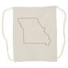 Canvas Drawstring Backpack Thumbnail