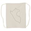 Canvas Drawstring Backpack Thumbnail