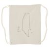 Canvas Drawstring Backpack Thumbnail
