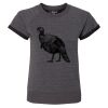 Women's Sweetheart French Terry Short Sleeve Pullover Thumbnail