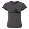 Women's Sweetheart French Terry Short Sleeve Pullover Thumbnail