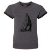 Women's Sweetheart French Terry Short Sleeve Pullover Thumbnail