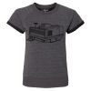 Women's Sweetheart French Terry Short Sleeve Pullover Thumbnail