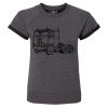 Women's Sweetheart French Terry Short Sleeve Pullover Thumbnail