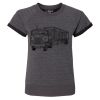 Women's Sweetheart French Terry Short Sleeve Pullover Thumbnail