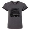 Women's Sweetheart French Terry Short Sleeve Pullover Thumbnail