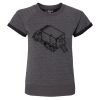 Women's Sweetheart French Terry Short Sleeve Pullover Thumbnail