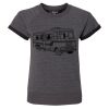 Women's Sweetheart French Terry Short Sleeve Pullover Thumbnail