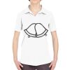 Ladies' Cool & Dry Sport Performance Interlock Polo Thumbnail
