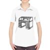 Ladies' Cool & Dry Sport Performance Interlock Polo Thumbnail