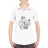 Ladies' Cool & Dry Sport Performance Interlock Polo Thumbnail