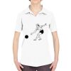 Ladies' Cool & Dry Sport Performance Interlock Polo Thumbnail