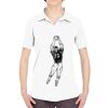 Ladies' Cool & Dry Sport Performance Interlock Polo Thumbnail