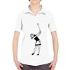 Ladies' Cool & Dry Sport Performance Interlock Polo Thumbnail
