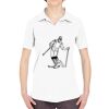 Ladies' Cool & Dry Sport Performance Interlock Polo Thumbnail
