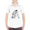 Ladies' Cool & Dry Sport Performance Interlock Polo Thumbnail