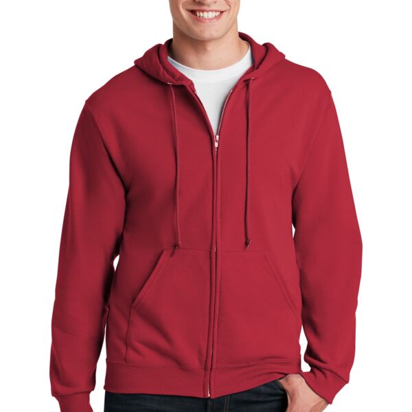 NuBlend ® Full Zip Hooded Sweatshirt Thumbnail