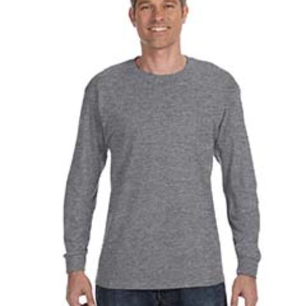 Adult  Heavy Cotton™ 5.3 oz. Long-Sleeve T-Shirt Thumbnail