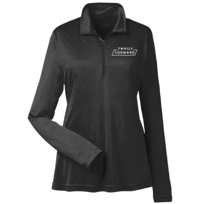 TT31W Team 365 Ladies' Zone Performance Quarter-Zip  Thumbnail