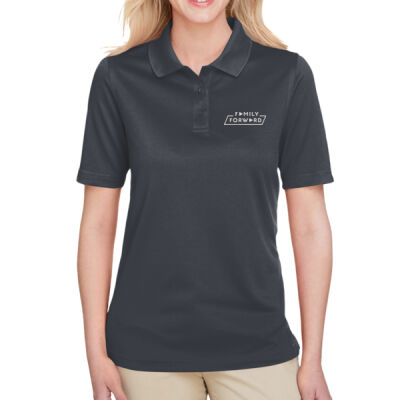M348W Harriton Ladies' Advantage Snag Protection Plus Polo Embroidered Thumbnail